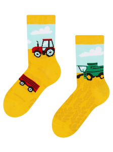 Veselé detské ponožky Traktor