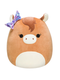 SQUISHMALLOWS Kôň s mašľou Tomar, 20 cm