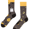 Veselé ponožky Halloweenska mačka