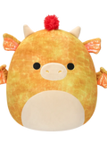 SQUISHMALLOWS Zlatý drak Dieric, 40 cm