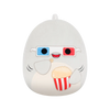 SQUISHMALLOWS Sivý žralok s popcornom – Gordon, 35 cm