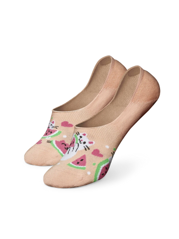 Veselé ťapky Mačka s melónom