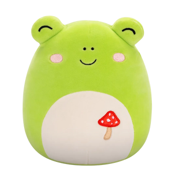 SQUISHMALLOWS Zelená žaba Wendy, 20 cm