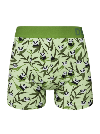 Veselé pánske boxerky Pandy a bambus 