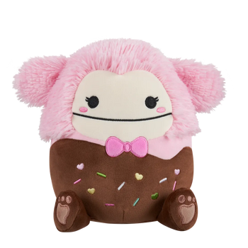 SQUISHMALLOWS Bigfoot v čokoláde - Brina, 20 cm