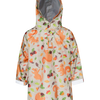 Veselý detský pršiplášť Veverička a oriešky