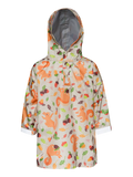 Veselý detský pršiplášť Veverička a oriešky