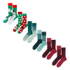 Set 6 párov teplých ponožiek – Santa a kamaráti