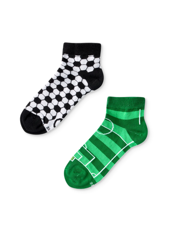Veselé detské členkové ponožky Futbal