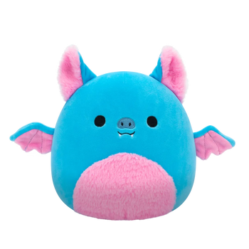 SQUISHMALLOWS Modrý netopier Boyle, 20 cm