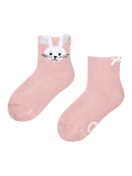 Dievčenské Cutecore ponožky Biely zajko