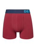 Tmavočervené pánske boxerky