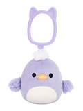 SQUISHMALLOWS Kľúčenka - Fialový káčer Daquarius, 9 cm