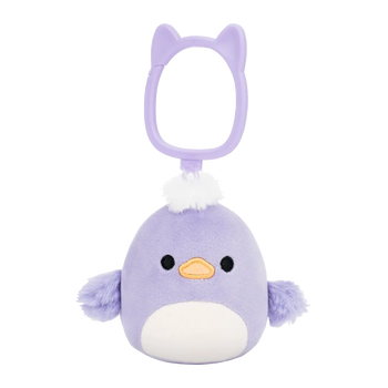 SQUISHMALLOWS Kľúčenka - Fialový káčer Daquarius, 9 cm