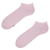 Bambusové členkové ponožky Pastelovo ružové