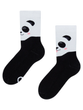 Veselé detské teplé ponožky Šťastná panda