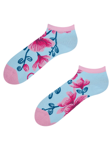 Veselé členkové ponožky Orchidea