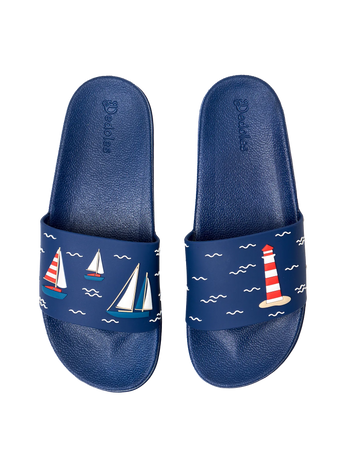 Veselé šľapky Plachetnice na mori