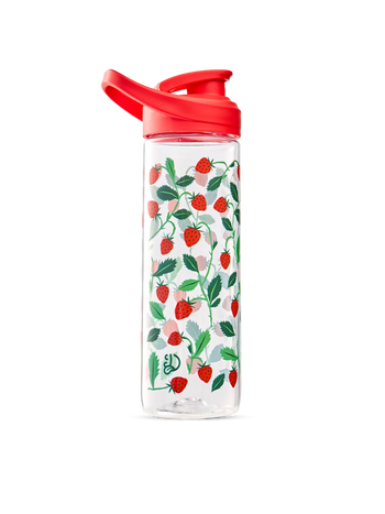 Veselá nápojová fľaša Jahôdky 700 ml