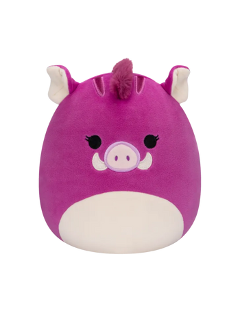 SQUISHMALLOWS Ružový diviak Jenna, 20 cm