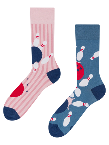 Veselé ponožky Bowlingová hra