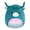 SQUISHMALLOWS Zelená horská krava Clark, 13 cm
