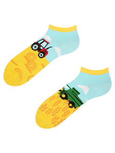 Veselé členkové ponožky Traktor