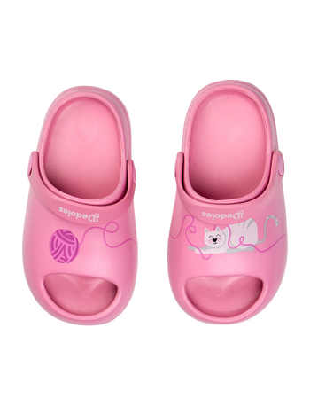 Veselé Chunky sandále pre bábätká Mačka a klbko