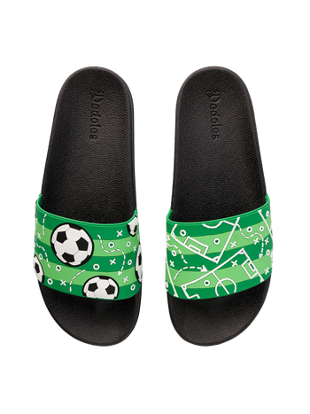 Veselé šľapky Futbalové ihrisko