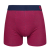 Modro-červené pánske vzorované boxerky