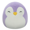 SQUISHMALLOWS Fialový tučniak Elle, 20 cm