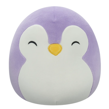 SQUISHMALLOWS Fialový tučniak Elle, 20 cm