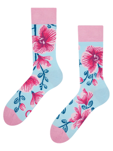Veselé ponožky Orchidea