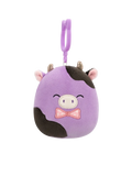 SQUISHMALLOWS Kľúčenka - Kravička - Alexie, 9 cm