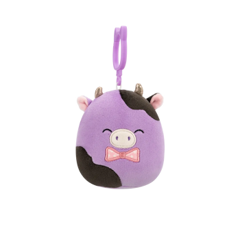 SQUISHMALLOWS Kľúčenka - Kravička - Alexie, 9 cm