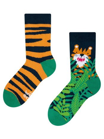 Veselé detské ponožky Tiger