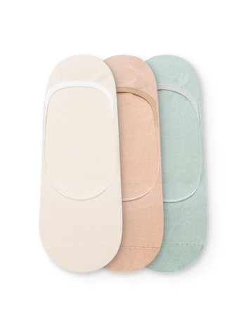 Trojbalenie bavlnených ťapiek Piesočnatá pláž