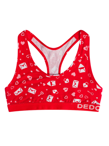 Veselá dámska podprsenka Ľúbostné listy