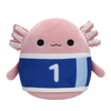 SQUISHMALLOWS Axolotl Archie vo futbalovom drese, 20 cm