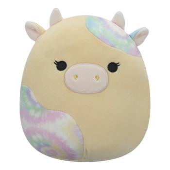 SQUISHMALLOWS Žltá kravička Rina, 20 cm