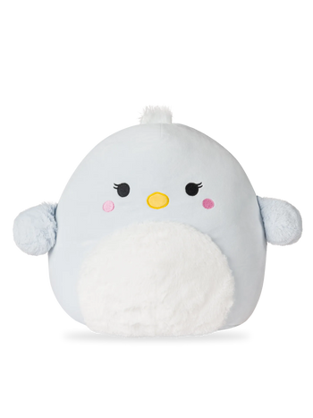 SQUISHMALLOWS Modrý vtáčik Camden, 30 cm