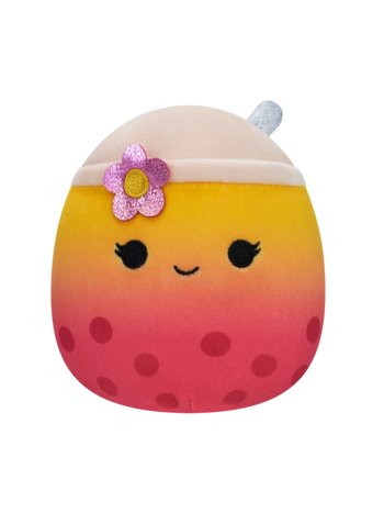 SQUISHMALLOWS 2v1 Ananás a bubble tea, 13 cm