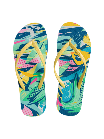 Veselé žabky Pop Art