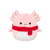 SQUISHMALLOWS Ružový axolotl so šálom – Archie, 30 cm