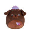 SQUISHMALLOWS Brownie psík - Rico, 20 cm