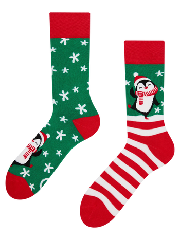 Veselé teplé ponožky Ahoj, tučniak