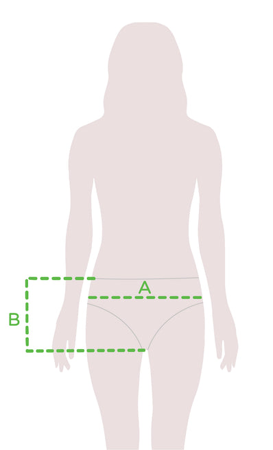 Plavkové nohavičky so stredne vysokým pásom