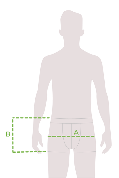 Skrátené pánske boxerky
