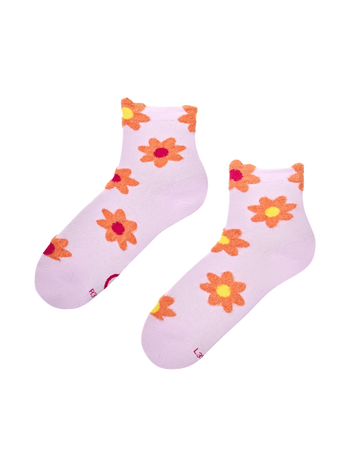 Cutecore ponožky Fialová záhrada