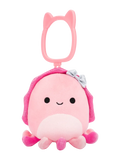 SQUISHMALLOWS Kľúčenka - Ružová sépia Auggie, 9 cm